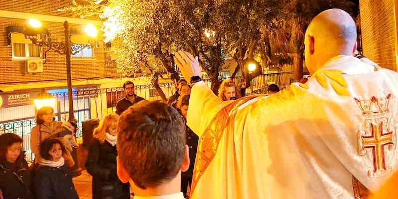 Nuestra Señora del Carmen de Pozuelo bendice animales en honor a san Antón