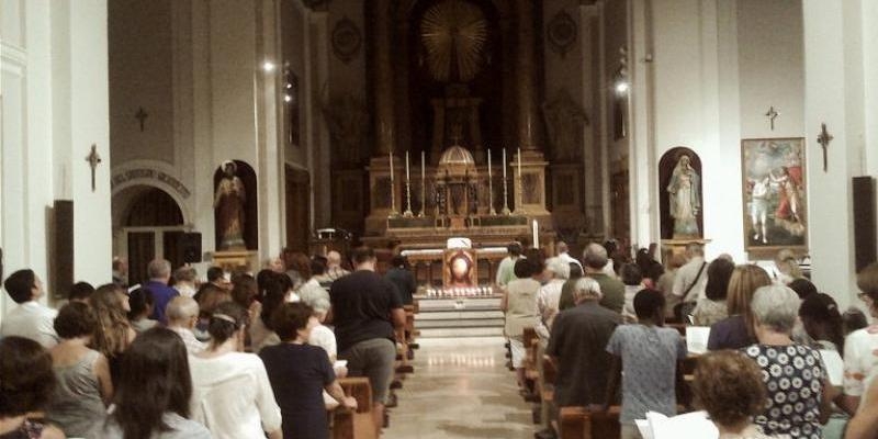 Nuestra Señora de las Maravillas acoge una Eucaristía en honor a san Egidio