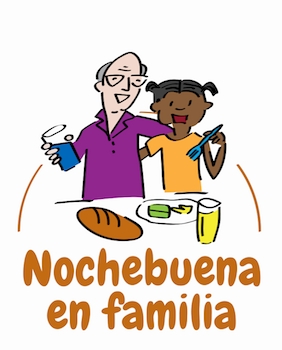 Nochebuena en familia en Cáritas Vicaría I