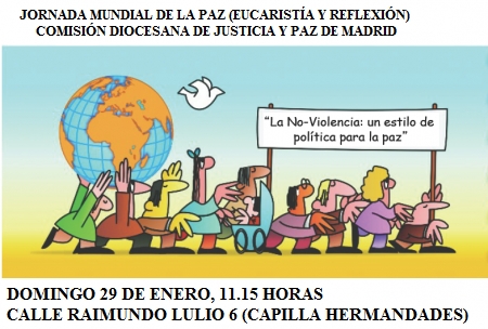 Justicia y Paz analiza el mensaje del Papa en la Jornada Mundial por la Paz