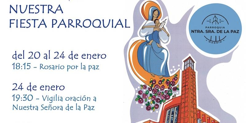 El vicario episcopal de la IV preside en Nuestra Señora de la Paz la Eucaristía en honor a su titular