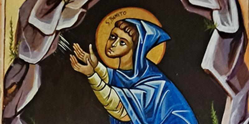 Misa solemne en el monasterio de la Natividad de Nuestro Señor Jesucristo en honor a san Benito Abad