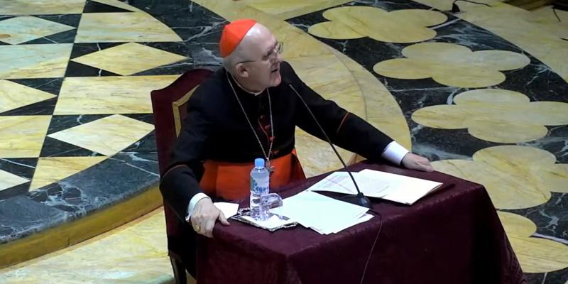 Segunda charla cuaresmal: «En el corazón del ser humano está el hambre de Dios siempre»