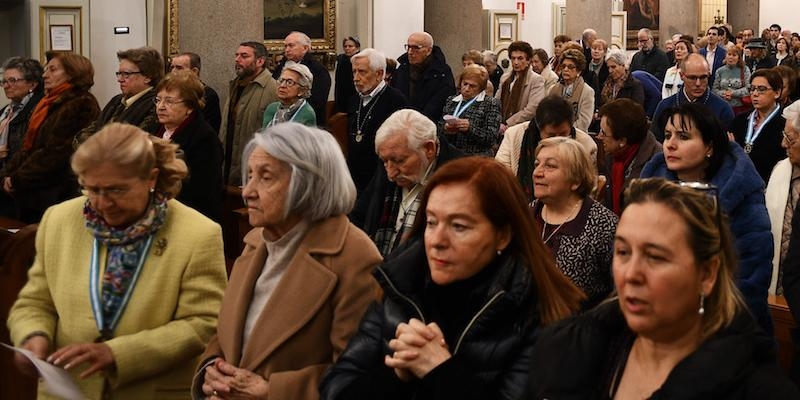 Monseñor Martínez Camino clausura el Año Jubilar en el Real Oratorio del Caballero de Gracia