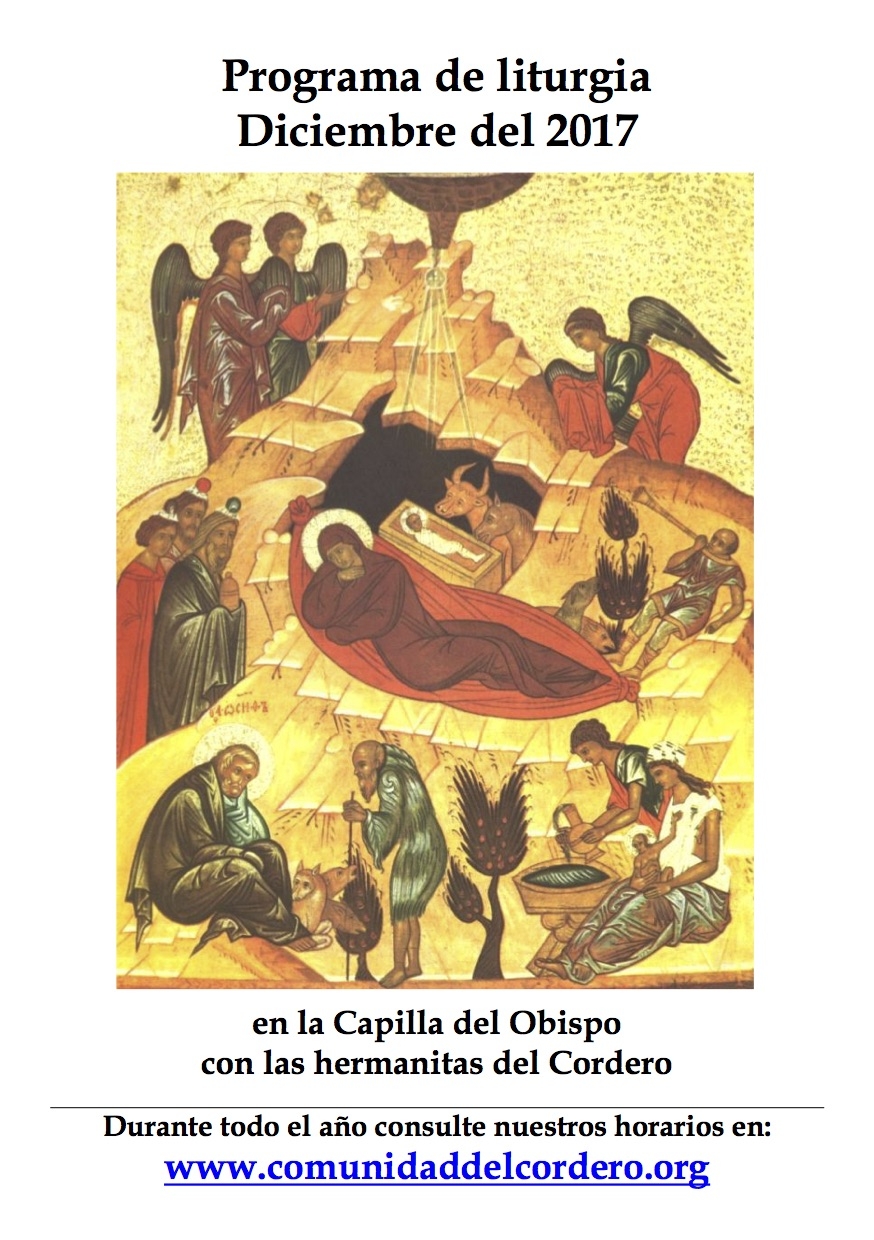 Las Hermanitas del Cordero celebran la Navidad en la Capilla del Obispo