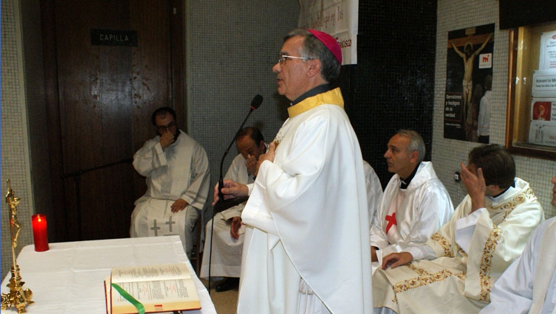 Eucaristía de despedida de Mons. César Franco