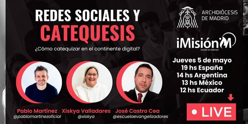 La Escuela Diocesana de Evangelizadores organiza un 'webinar' sobre 'Redes sociales y catequesis'