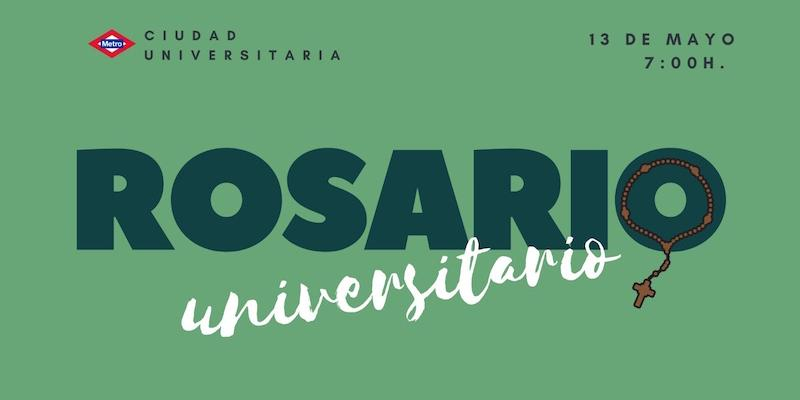 Pastoral Universitaria y Jóvenes Madrid invitan a rezar el rosario en honor a la Virgen de Fátima