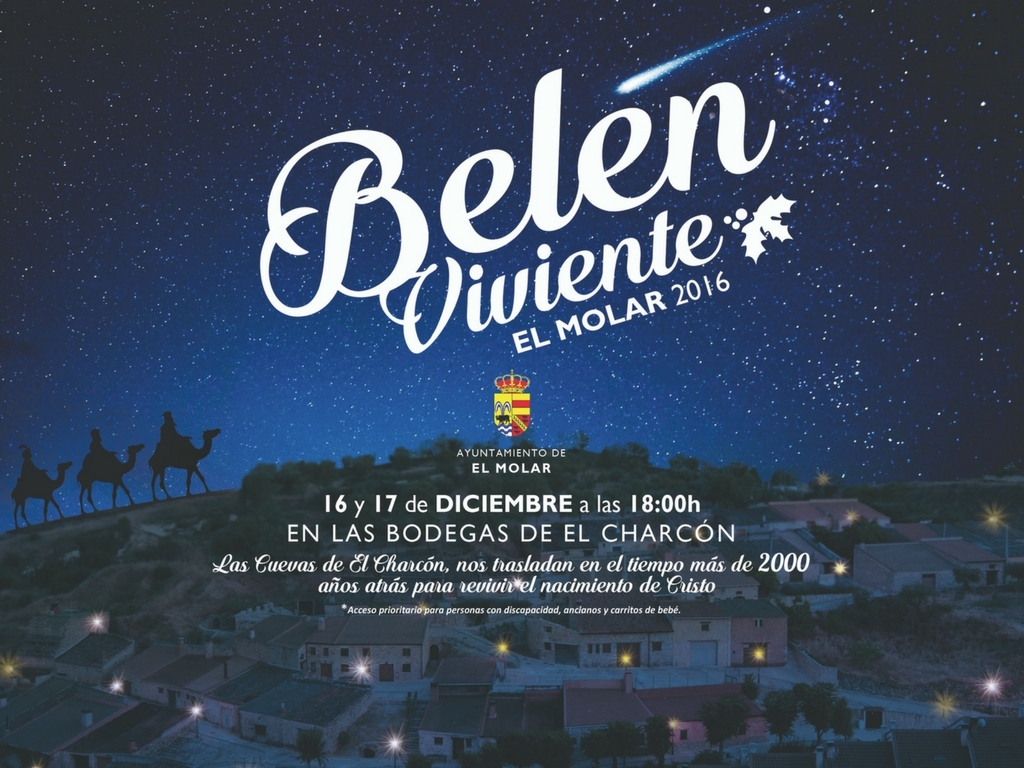 Este fin de semana se podrá ver la IX edición del Belén viviente de El Molar