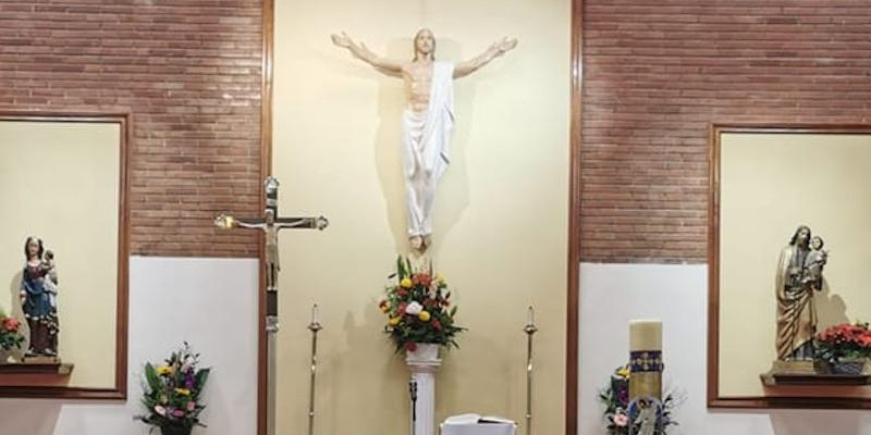 Resurrección del Señor celebra su fiesta parroquial con una Misa solemne seguida de procesión con el Resucitado