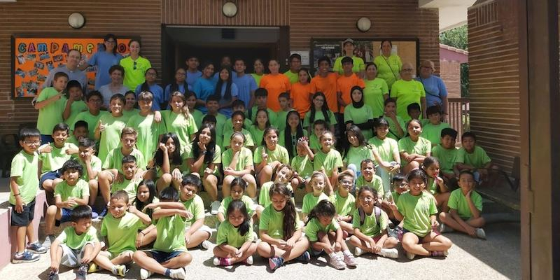 Nuestra Señora de los Álamos realiza en el mes de julio un campamento urbano para menores de Vallecas