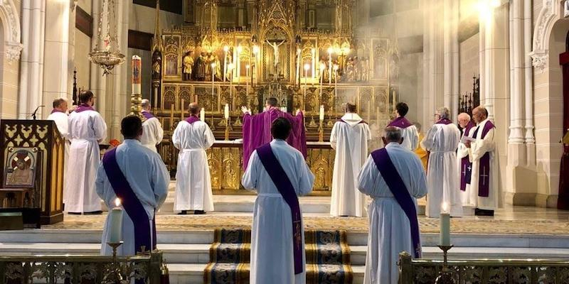 José Manuel Rodríguez, responsable de la asociación Gothia: «En Cuaresma está muy marcado el acento penitencial en el rito hispano-mozárabe»