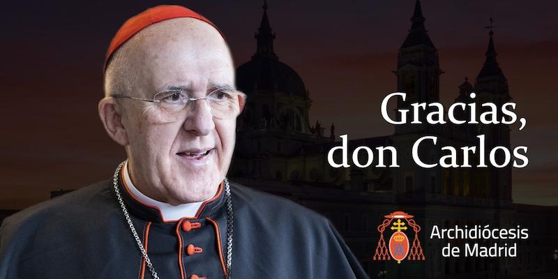 La catedral acoge una solemne Eucaristía en acción de gracias por el ministerio episcopal del cardenal Osoro