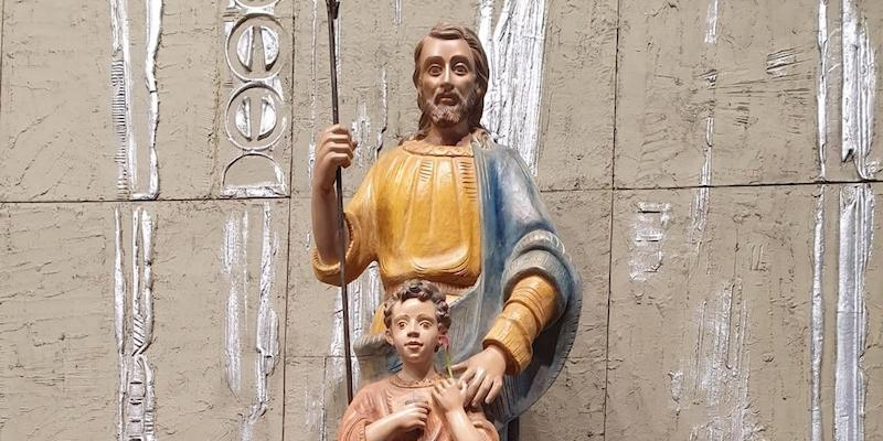 Nuestra Señora de las Nieves estrena una nueva imagen de san José