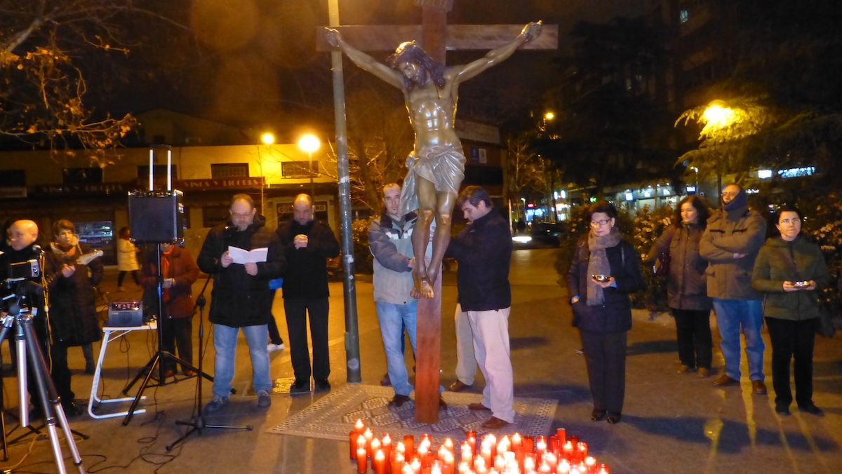 La parroquia Sagrado Corazón de Jesús organiza una adoración al Cristo de la Misericordia