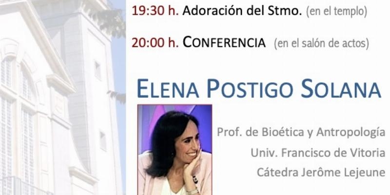 Elena Postigo Solana interviene en los Jueves Culturales de Santísimo Cristo de la Victoria