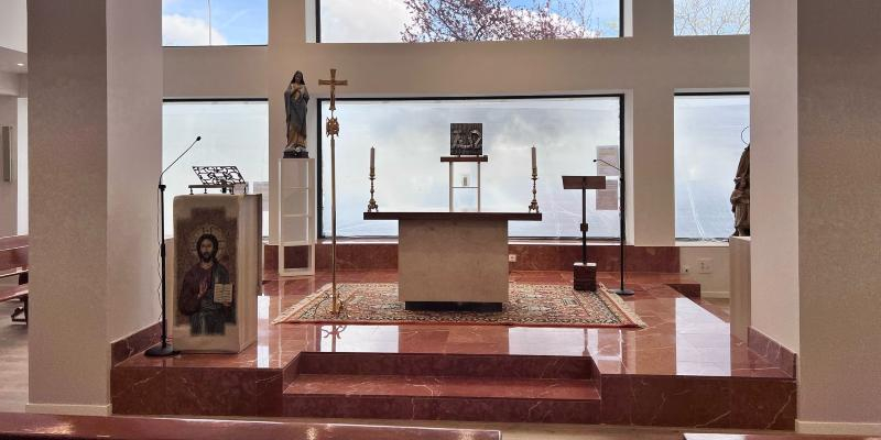 El cardenal José Cobo preside la bendición e inauguración de la nueva capilla de la parroquia María Madre del Amor Hermoso