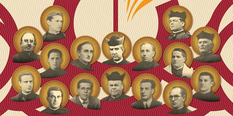 Monseñor Martínez Camino asiste en Granada a la ceremonia de beatificación de 16 mártires de la guerra civil