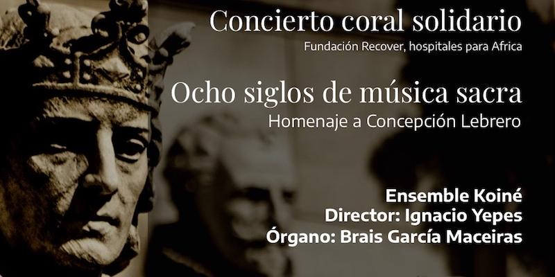 El Coro Ensemble Koiné ofrece en la iglesia de la Inmaculada y San Pedro Claver un concierto solidario a beneficio de Ucrania