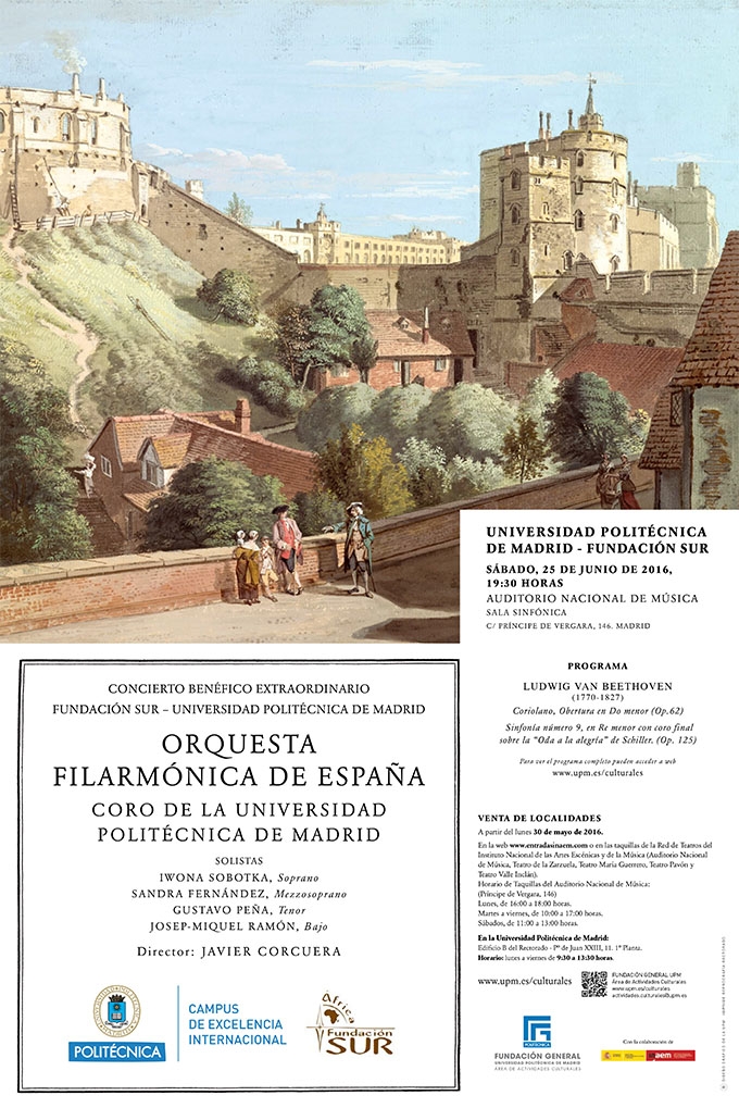 Concierto benéfico organizado por la Politécnica de Madrid y la Fundación Sur