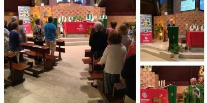 Cáritas Vicaría VIII celebró una Eucaristía con sus voluntarios para renovar el compromiso como «misioneros de la caridad»
