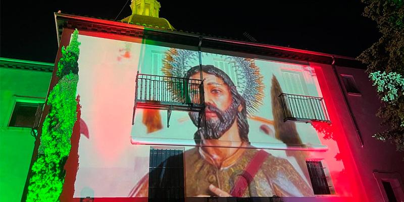 El 'videomapping' de la ermita del Santo muestra la huella de san Isidro en Carabanchel