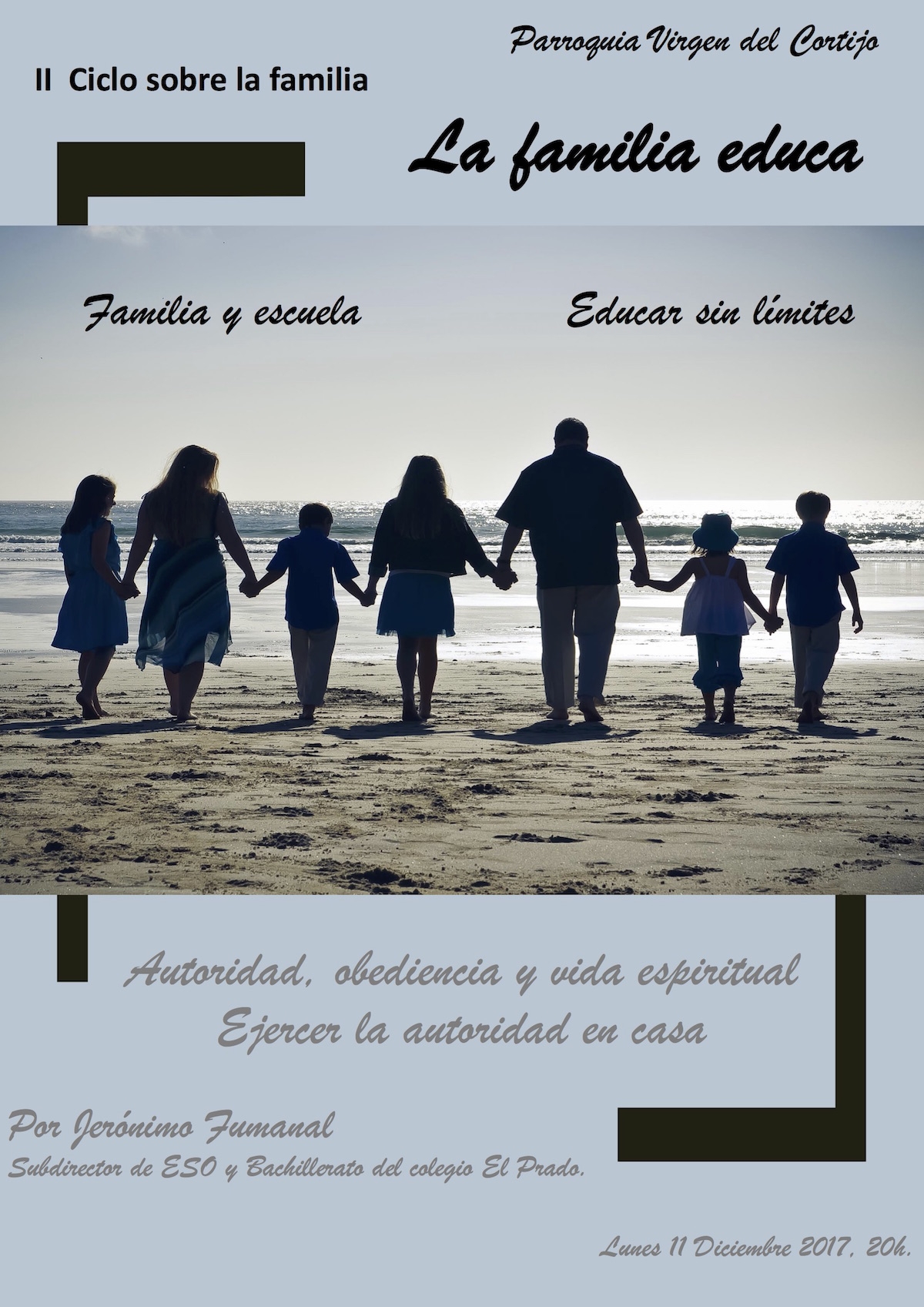 Jerónimo Fumanal imparte una charla en Virgen del Cortijo sobre la autoridad