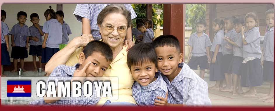 Una misionera madrileña en Camboya: me han enseñado a sonreír