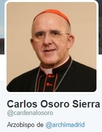 El arzobispo se estrena en Twitter