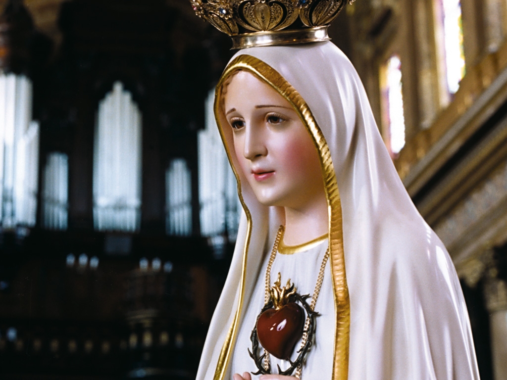 Visita de la imagen de la Virgen peregrina de Fátima a Nuestra Señora de Valvanera