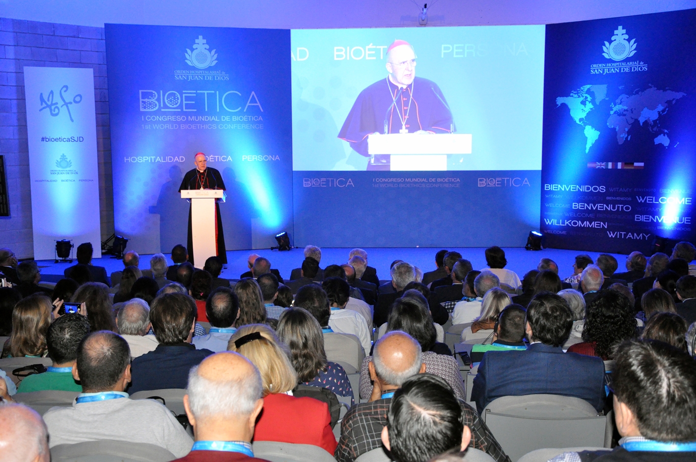 El cardnel Osoro en el I Congreso Mundial de Bioética: «Absolutamente nadie sobra en este mundo»