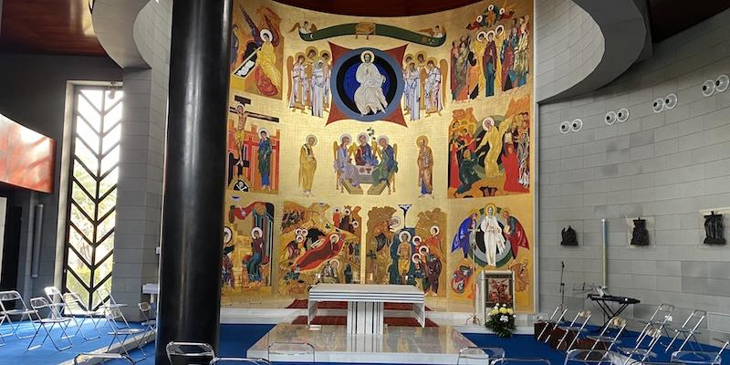 El arzobispo preside el rito de admisión a Órdenes Sagradas en el seminario Redemptoris Mater