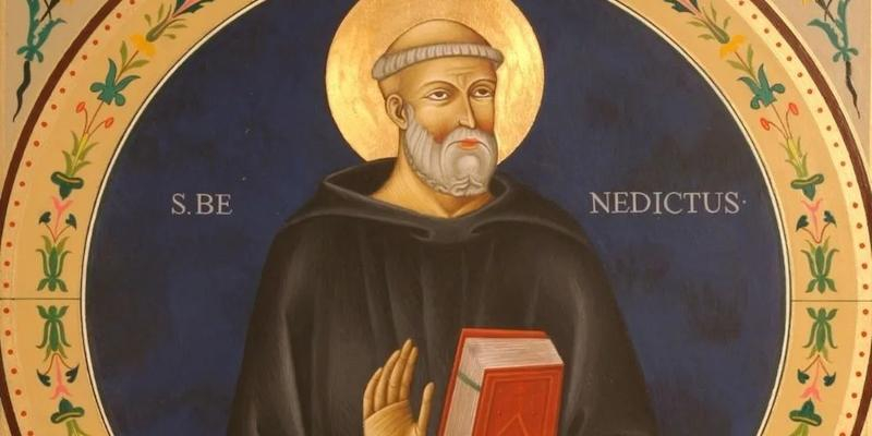 El padre Alfredo Simón presenta en Nuestra Señora del Buen Suceso la figura de san Benito de Nursia