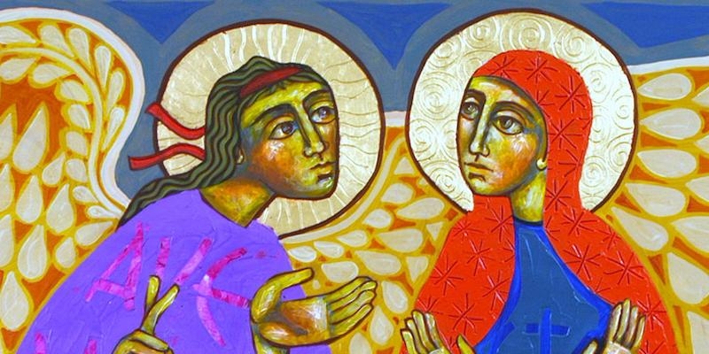 Cayetana Johson habla sobre 'El Santo Sepulcro' en la basílica de la Concepción