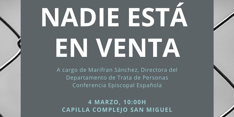 Marifran Sánchez ofrece en la clínica de Hermanas Hospitalarias una charla coloquio sobre la trata de personas