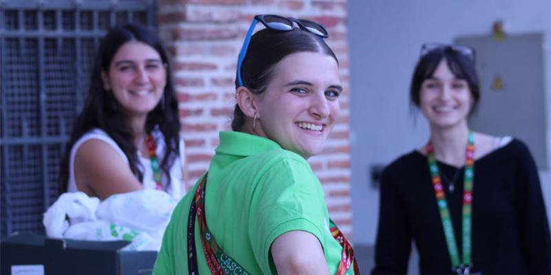 Myriam, voluntaria de Jóvenes Madrid que participará en la Cabalgata de Reyes: «Espero que se le devuelva el sentido real de la Navidad»