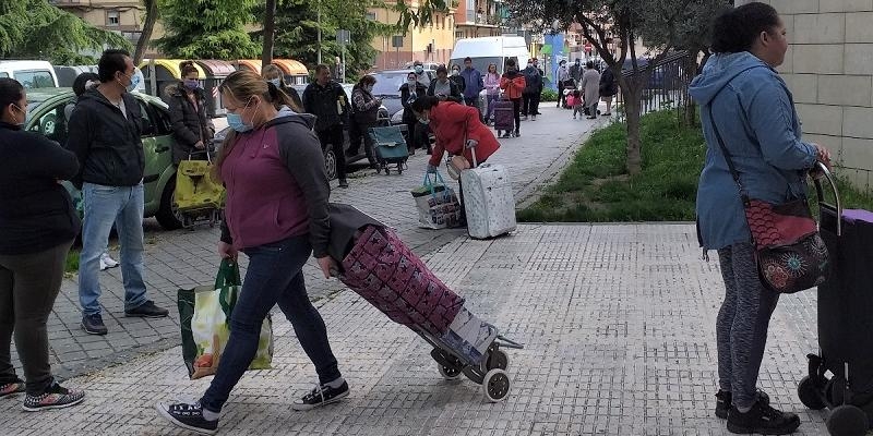 Las peticiones de ayuda a Cáritas Diocesana de Madrid se han triplicado con el coronavirus