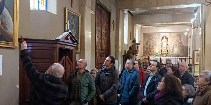 La parroquia San Cristóbal y San Rafael organiza visitas guiadas para descubrir una «joyita escondida»