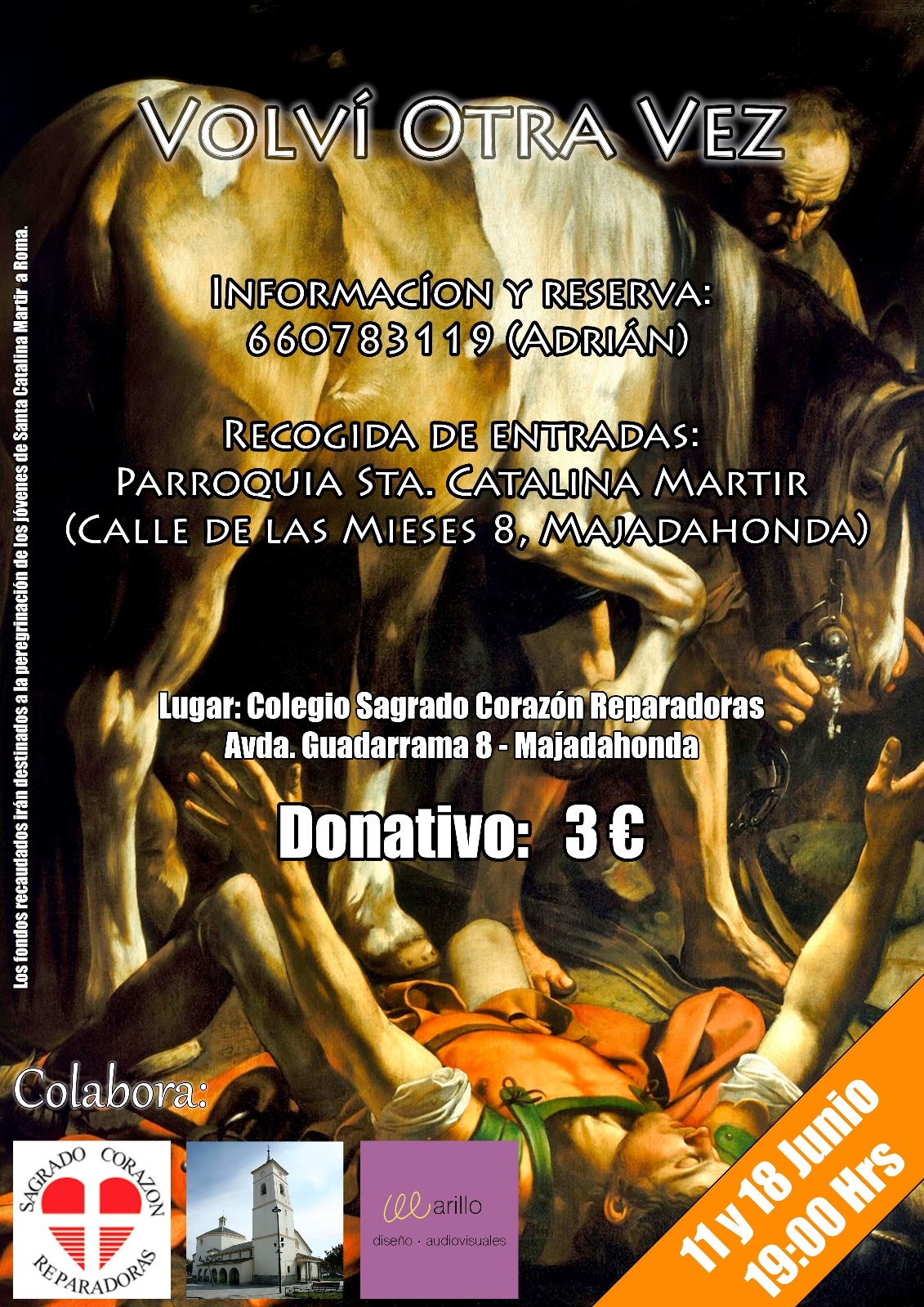 Los jóvenes de Santa Catalina Mártir representan la vida de San Pablo