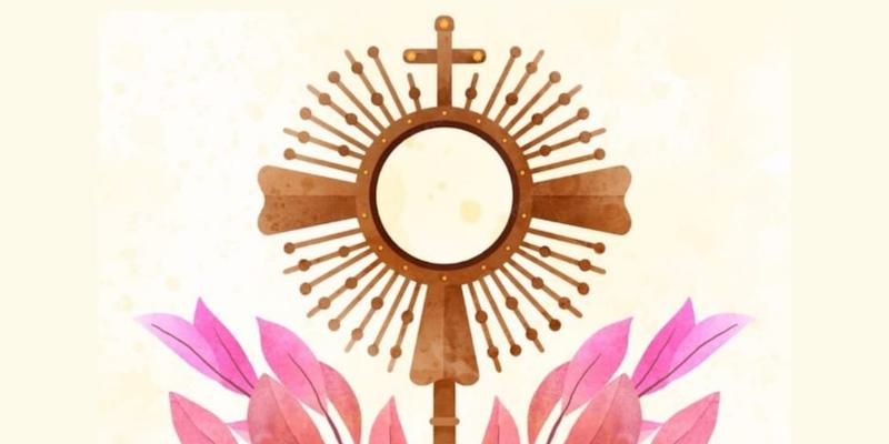 Virgen de la Nueva celebra su retiro mensual en la víspera de la solemnidad del Corpus Christi