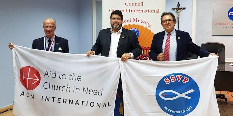 La Sociedad San Vicente de Paúl concede a Ayuda a la Iglesia Necesitada la medalla 'Caridad en Esperanza'