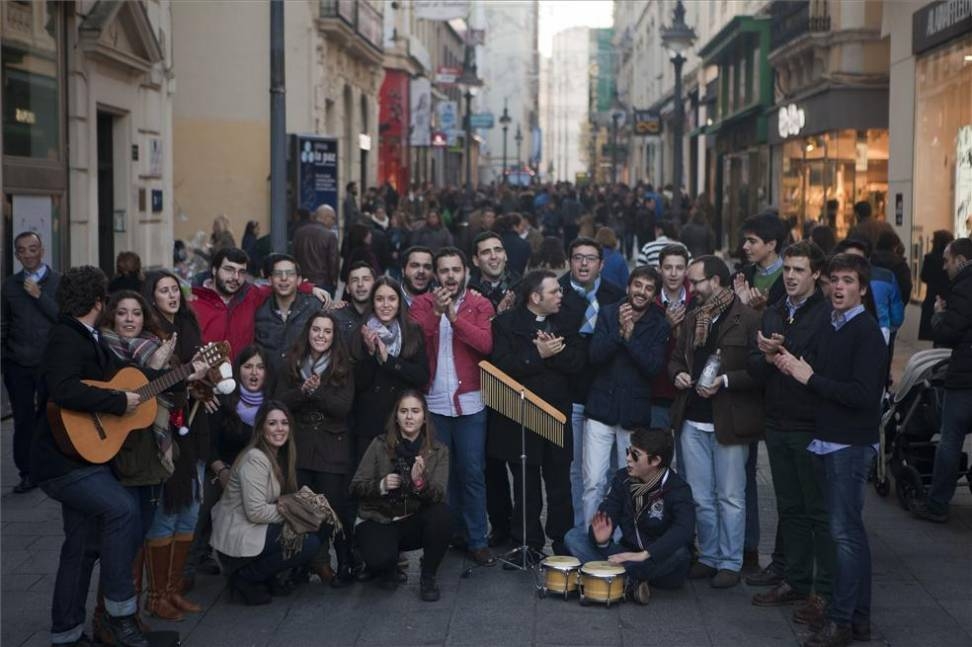 Pastoral Universitaria felicita la Navidad con una Pastorada