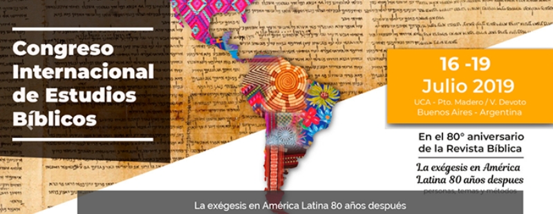 EVD participa en el Congreso Internacional de Estudios Bíblicos de Buenos Aires