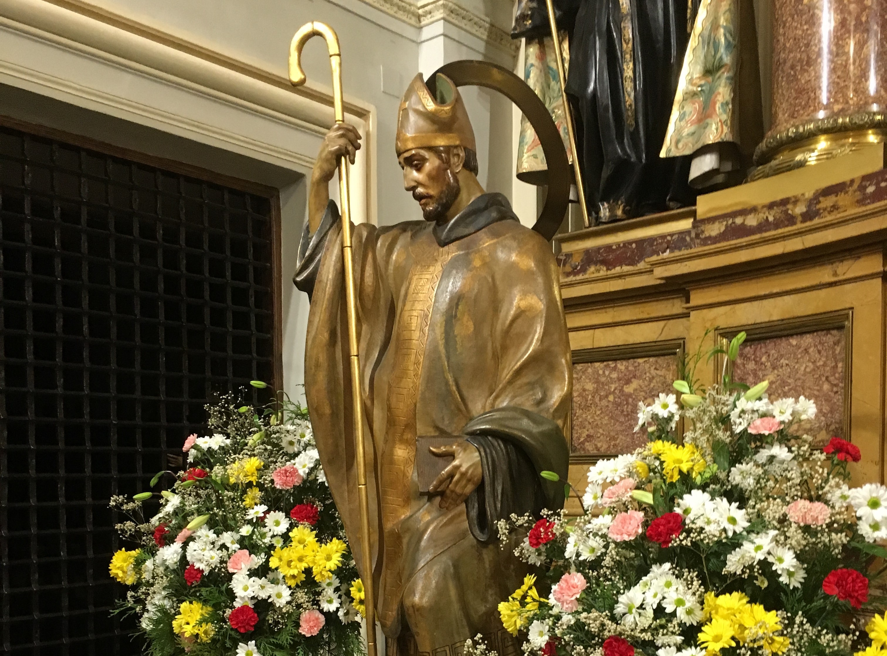 El Real Cuerpo de la Nobleza celebra la fiesta de san Ildefonso en el monasterio de la Encarnación