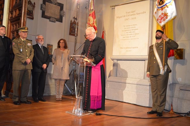 Cervantes descansa, por fin, en la Iglesia del Convento de las Trinitarias