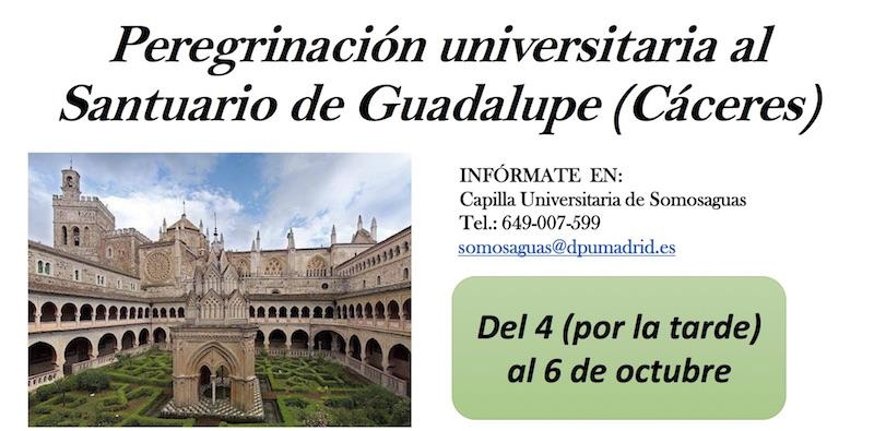 Pastoral Universitaria de Madrid inaugura el curso con una peregrinación al santuario de Guadalupe