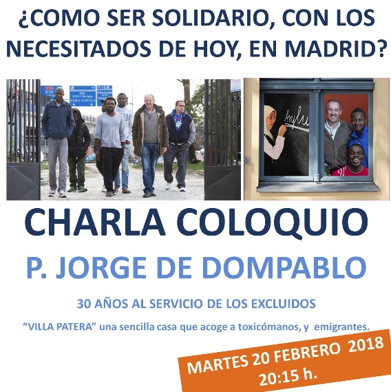 El padre Jorge de Dompablo ofrece su testimonio en Nuestra Señora del Sagrado Corazón