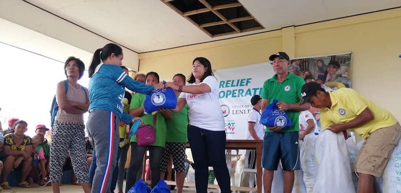 La red Cáritas en Filipinas se moviliza para auxiliar a los desplazados por la erupción del volcán Taal
