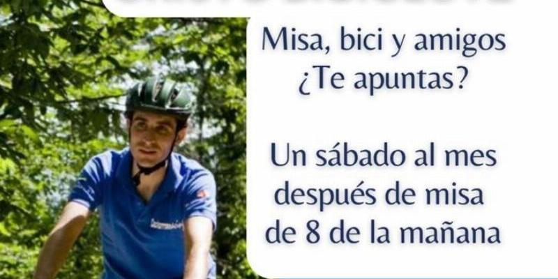 Cristo Sacerdote realiza este sábado su salida a la montaña conocida como 'Cristo biciclote'