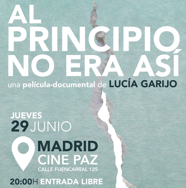 La Fundación +Vida presenta el documental 'Al principio no era así'